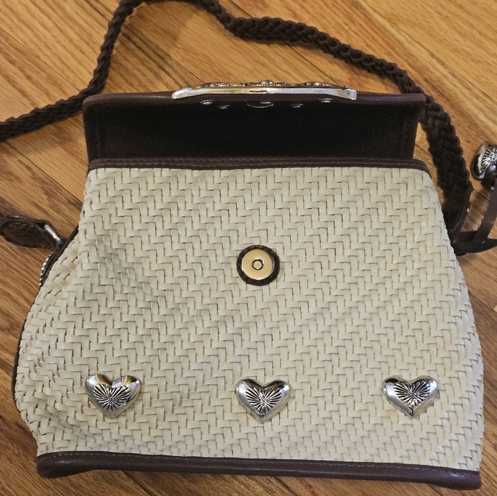 Brighton-inspired" bag Western-style crossbody bucket bag from the 1990s NWOT - Picture 6 of 8